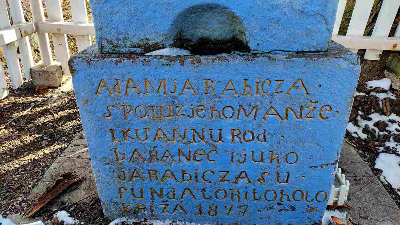 kamenny kriz v osade blazkova cadca 3