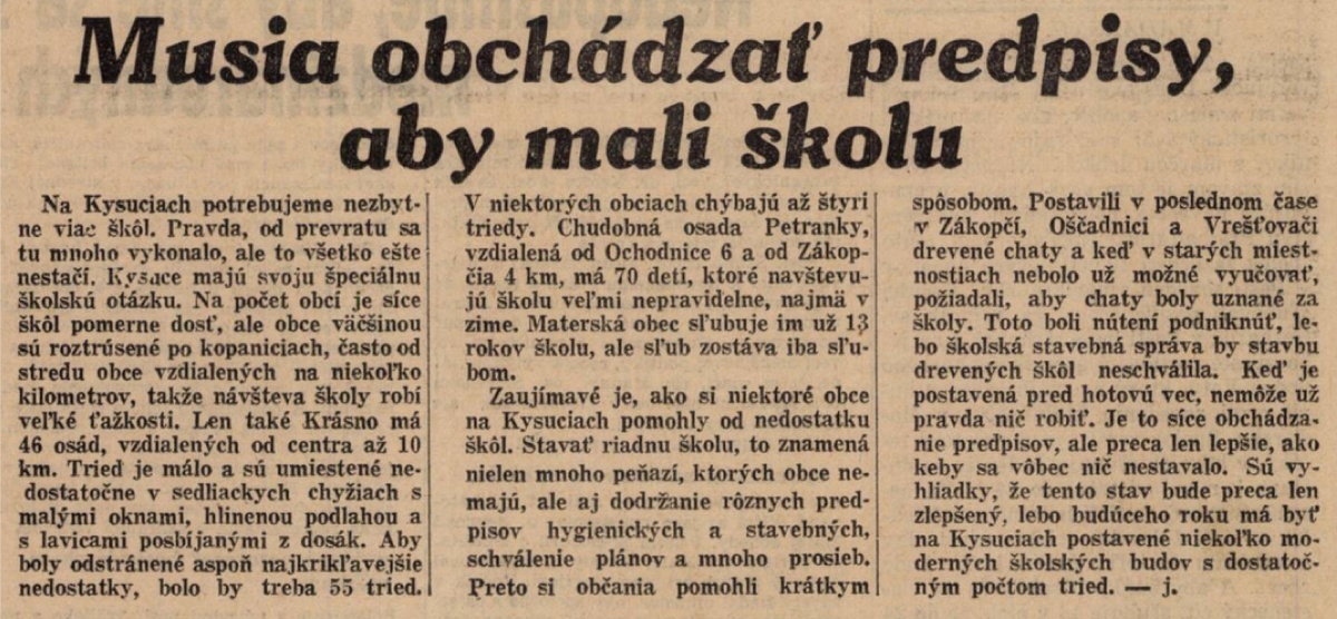 skola ochodnica petranky ochodnica 4