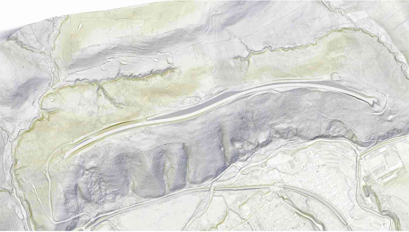 male sance cierne lidar komplex